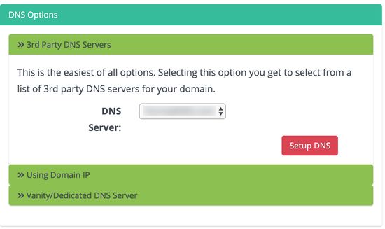 เซิร์ฟเวอร์ DNS SEO ของบุคคลที่สาม